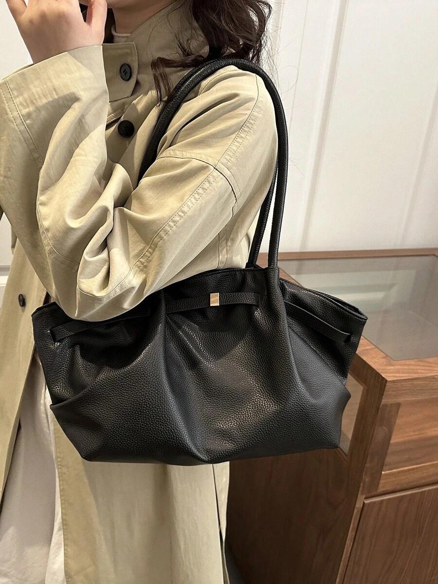 SHEIN CZARNA TOREBKA NA RAMIĘ S07__30X22