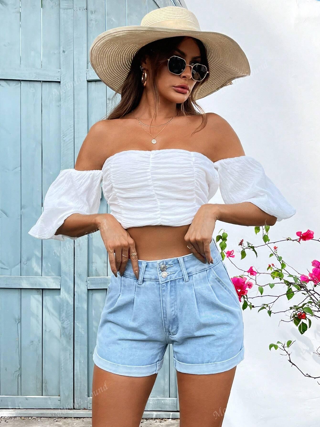 SHEIN SPODENKI JEANS KIESZENIE S06__XXL