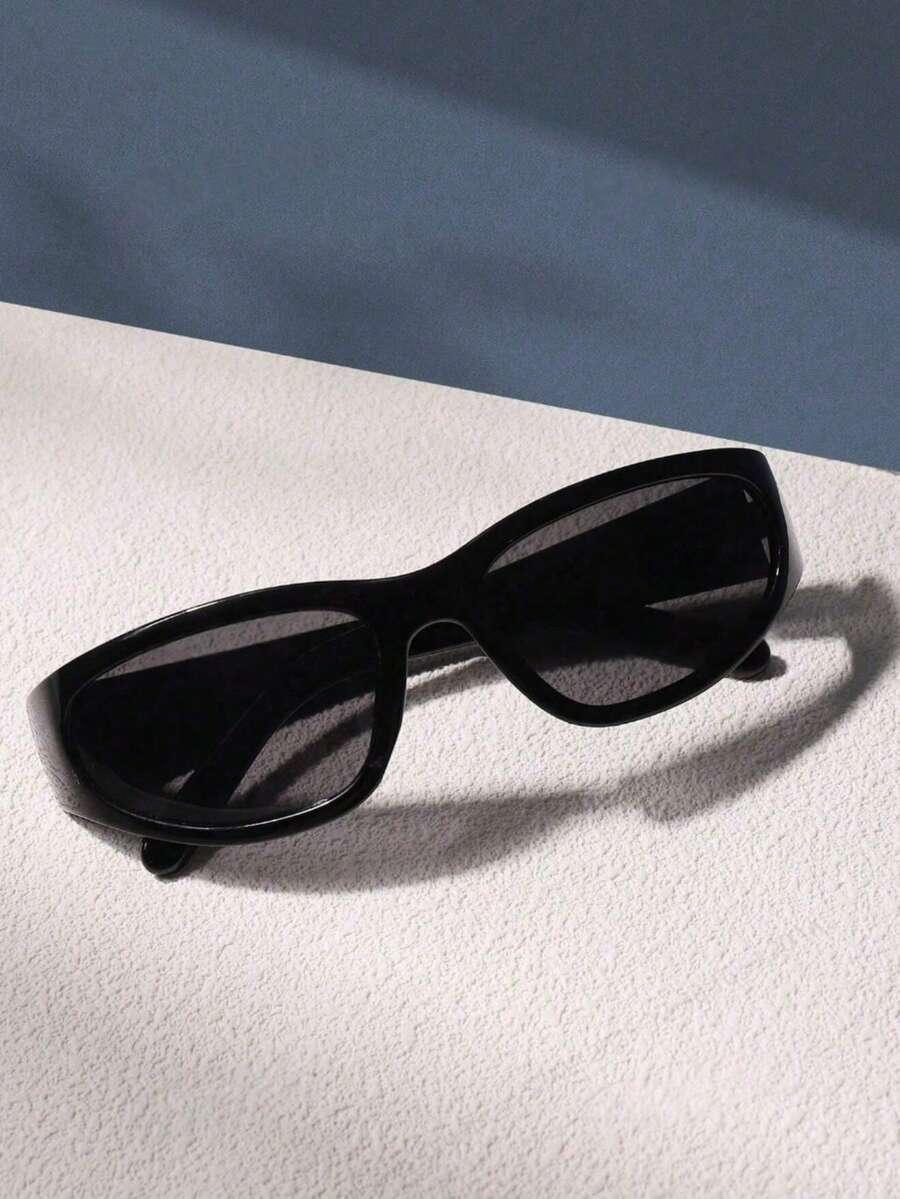SHEIN CZARNE OKULARY PRZECIWSŁONECZNE S07