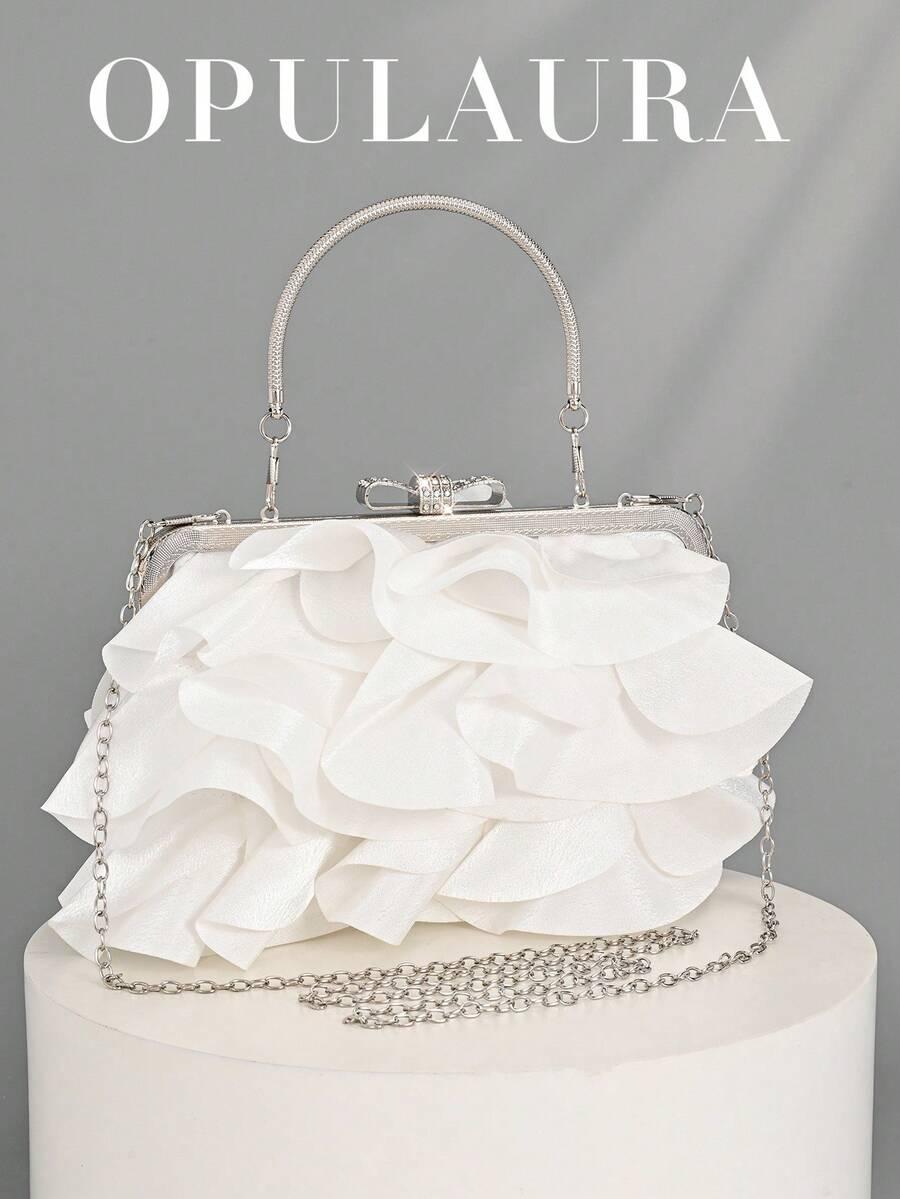 SHEIN BIAŁA TOREBKA KOPERTÓWKA S07__10X24X4,5