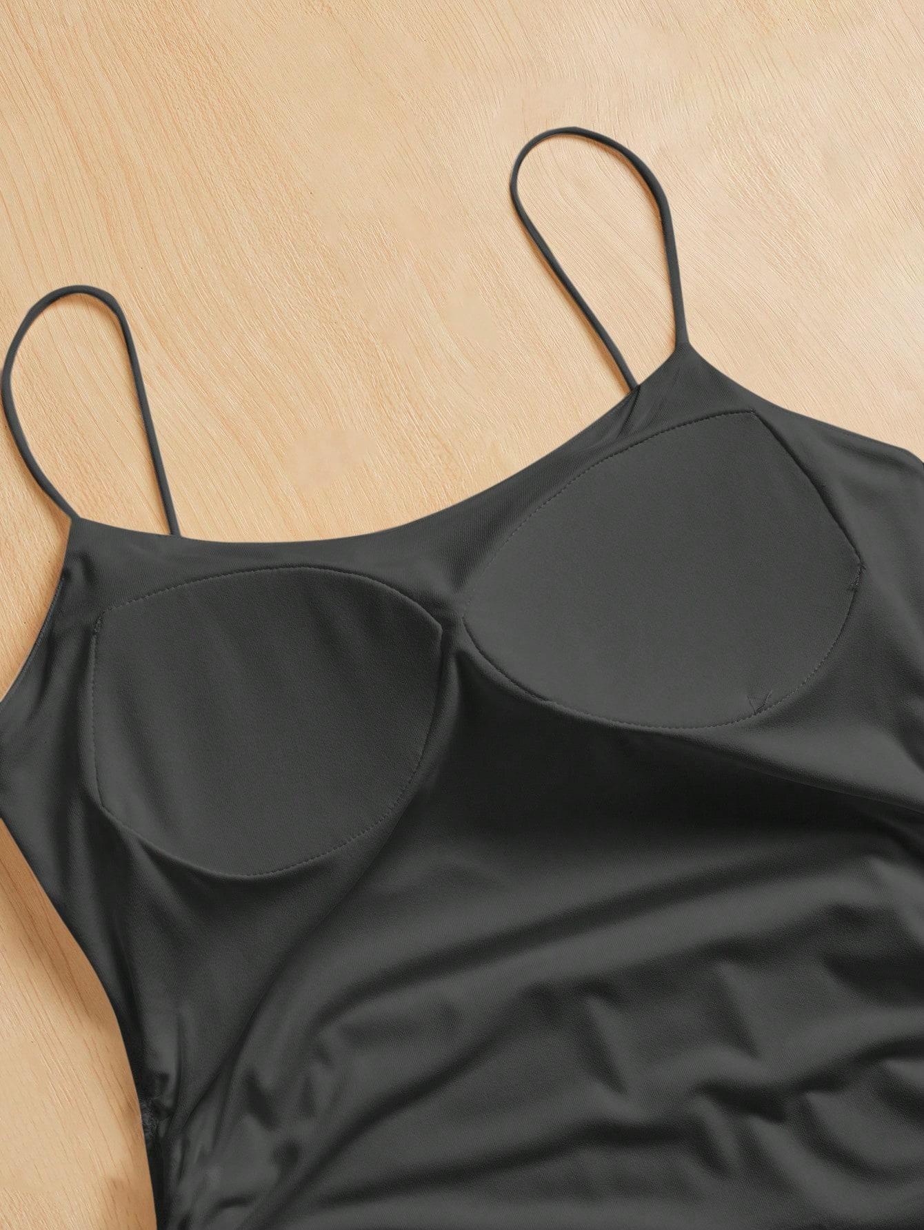 SHEIN SZARY TOP RAMIĄCZKA S06__XS