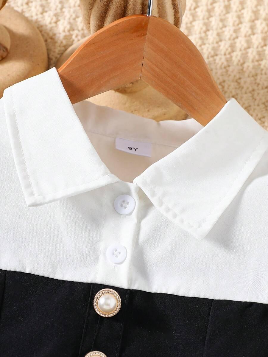 SHEIN SUKIENKA Z KRÓTKIM RĘKAWEM S06__146-152
