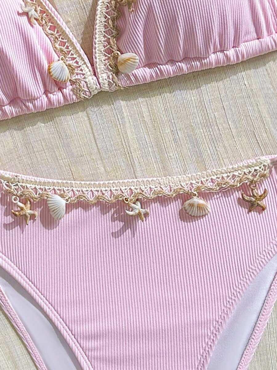 SHEIN DWUCZĘŚCIOWY STRÓJ KĄPIELOWY S09__158-162