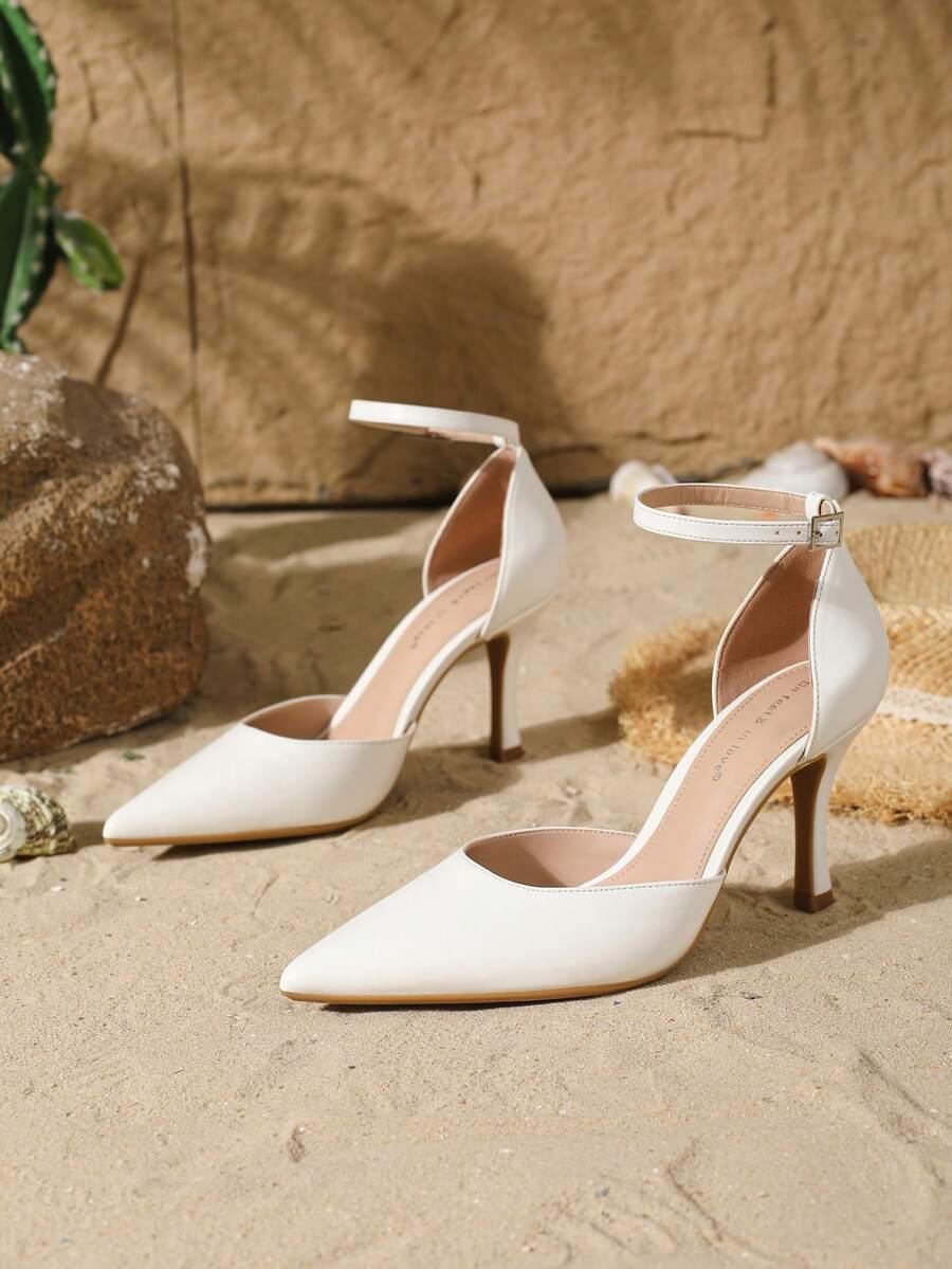 ON FEET& IN LOVE BIAŁE CZÓŁENKA NA OBCASIE PK01__36