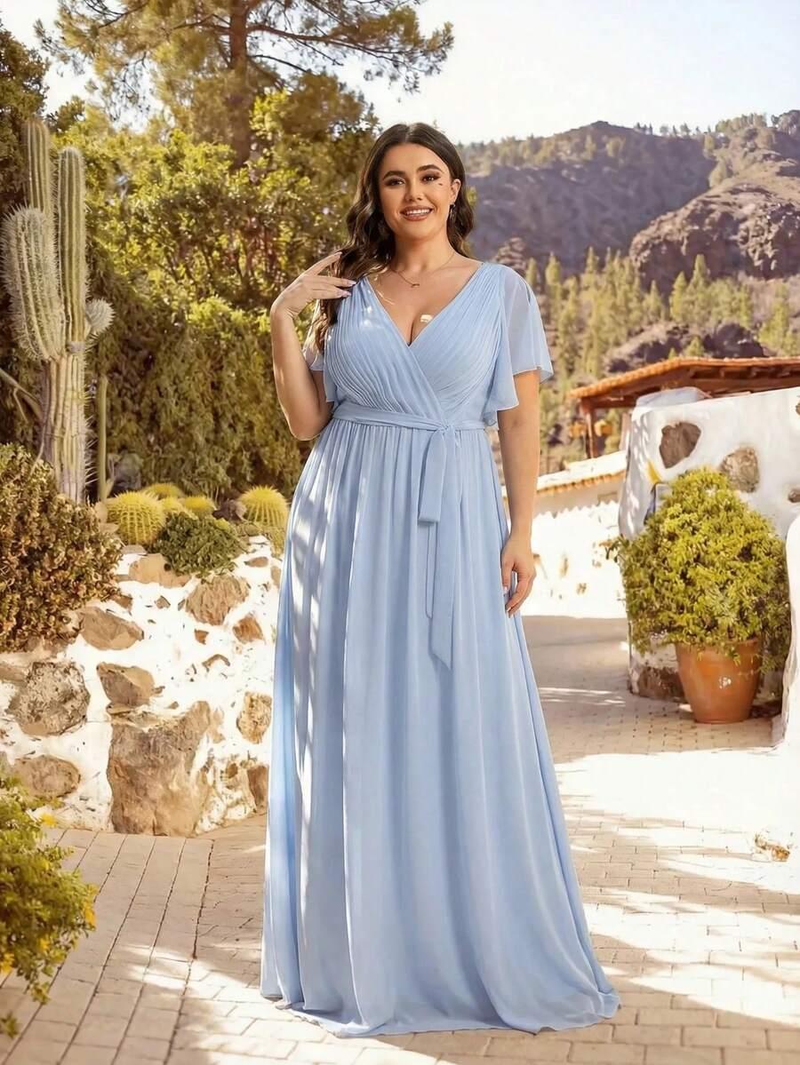 EVERPRETTY NIEBIESKA SUKIENKA MAXI S06__52