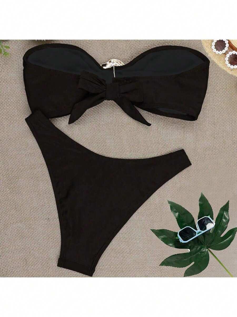 SHEIN DWUCZĘŚCIOWY STRÓJ KĄPIELOWY S09__XS