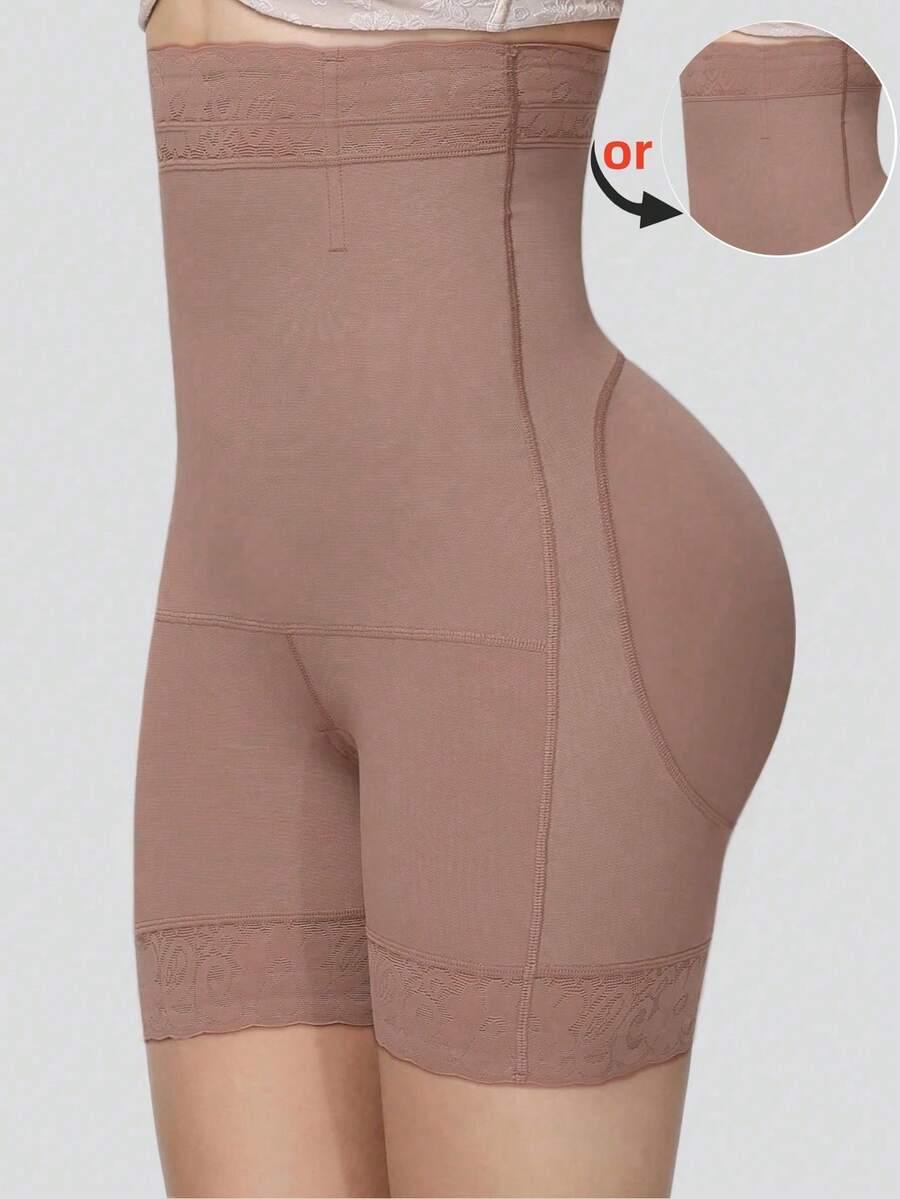SHEIN BRĄZOWE SZORTY MODELUJĄCE S09__XL