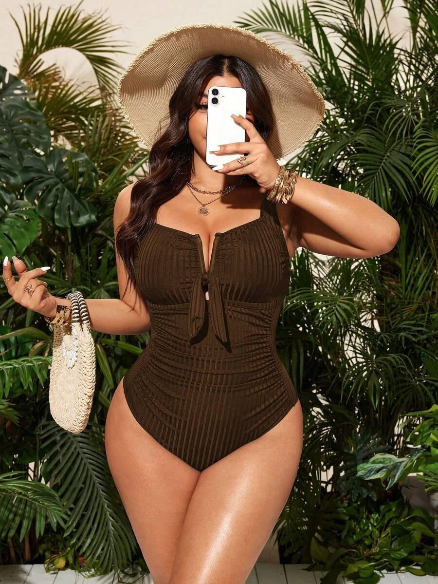 SHEIN JEDNOCZĘŚCIOWY STRÓJ KĄPIELOWY S09__50