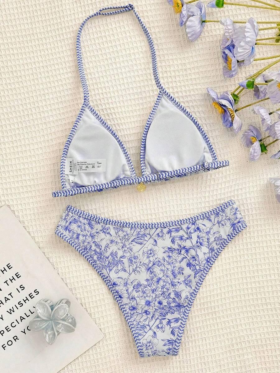 SHEIN DWUCZĘŚCIOWY STRÓJ KĄPIELOWY S09__152/158