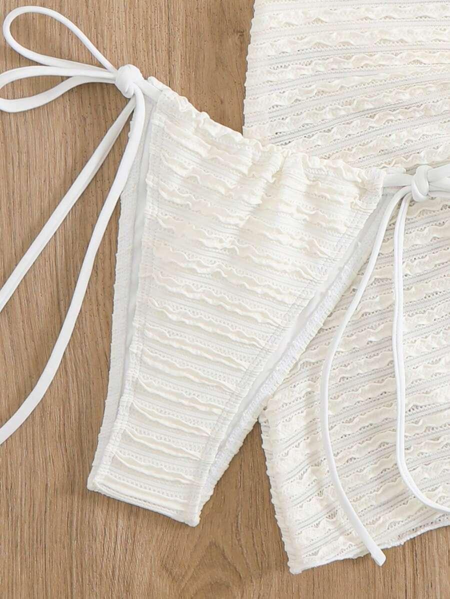SWIM BASICS DWUCZĘŚCIOWY STRÓJ KĄPIELOWY SPÓDNICA KOMPLET S09__M