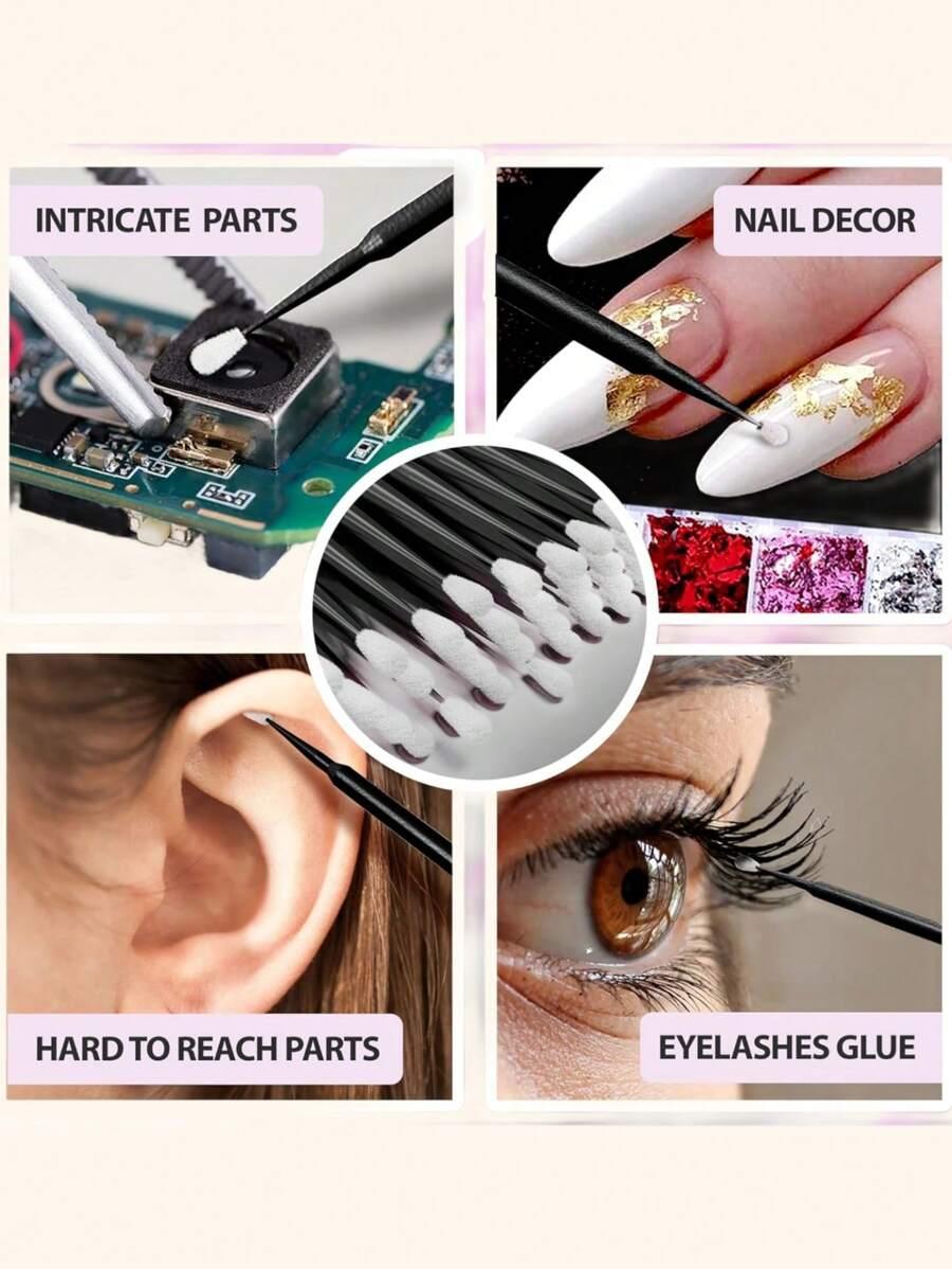 SHEIN MIKROAPLIKATOR DO MAKIJAŻU 100-PACK S07