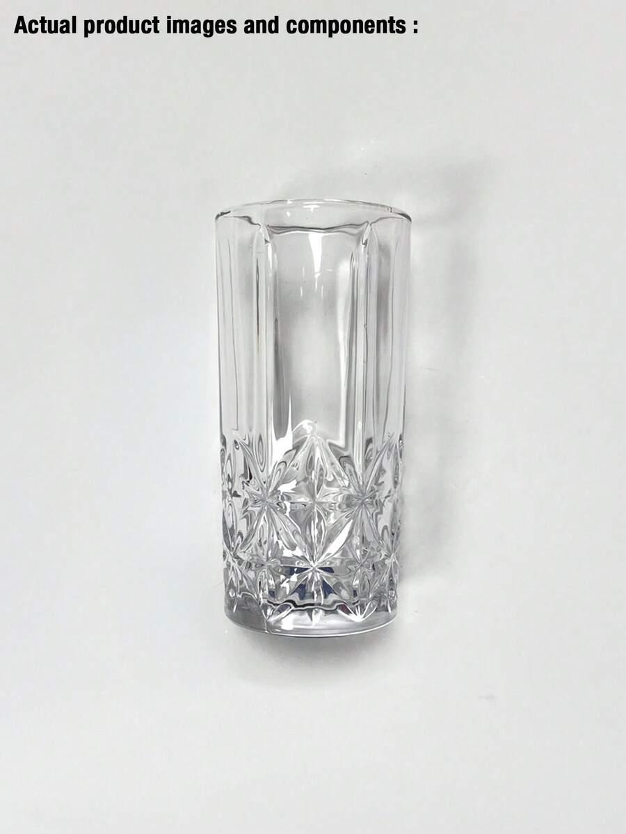 SHEIN PRZEŹROCZYSTA SZKLANKA 6SZT. S07__370ML