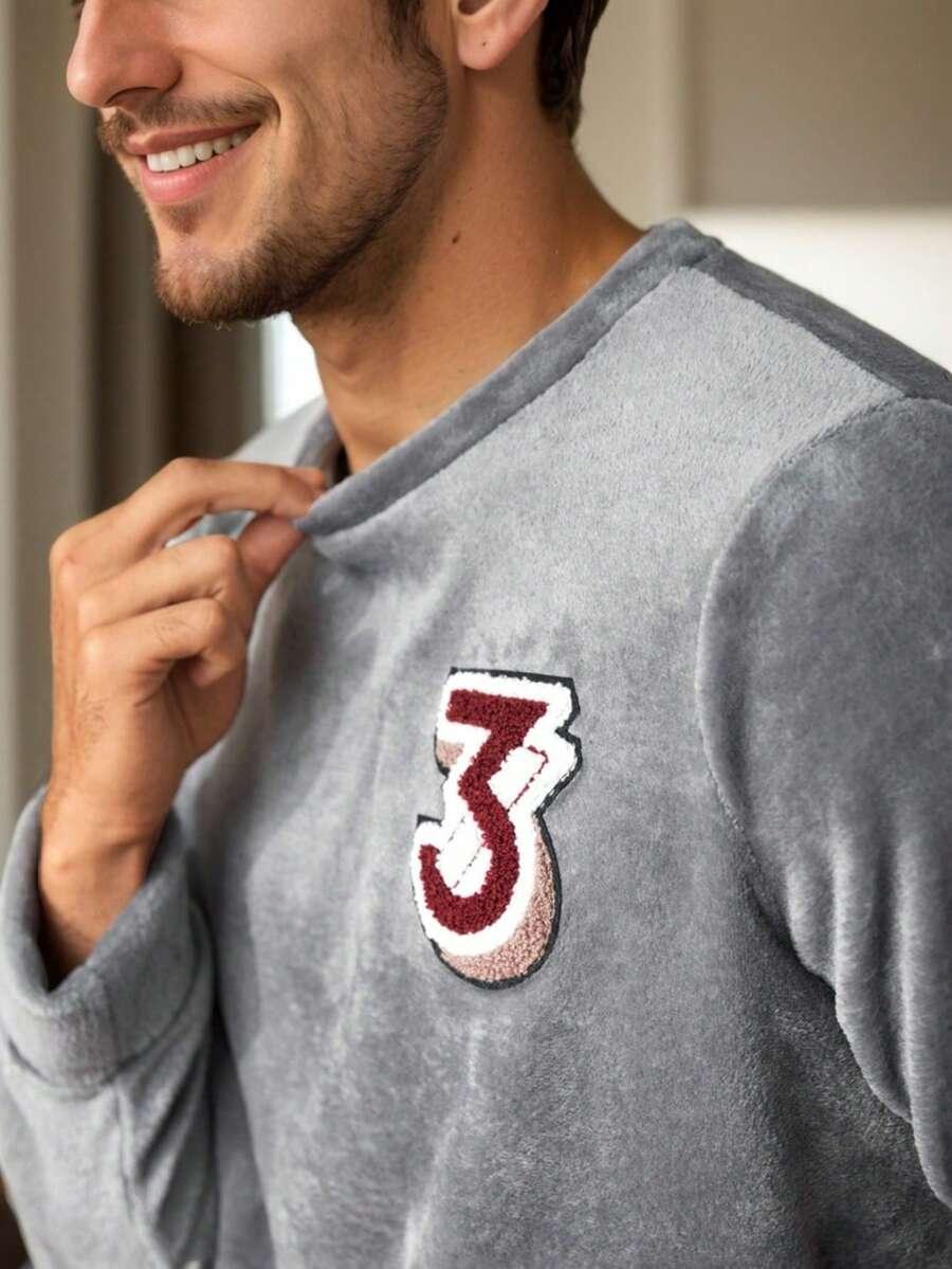 SHEIN BLUZKA SPODNIE PIŻAMA KOMPLET S06__XL