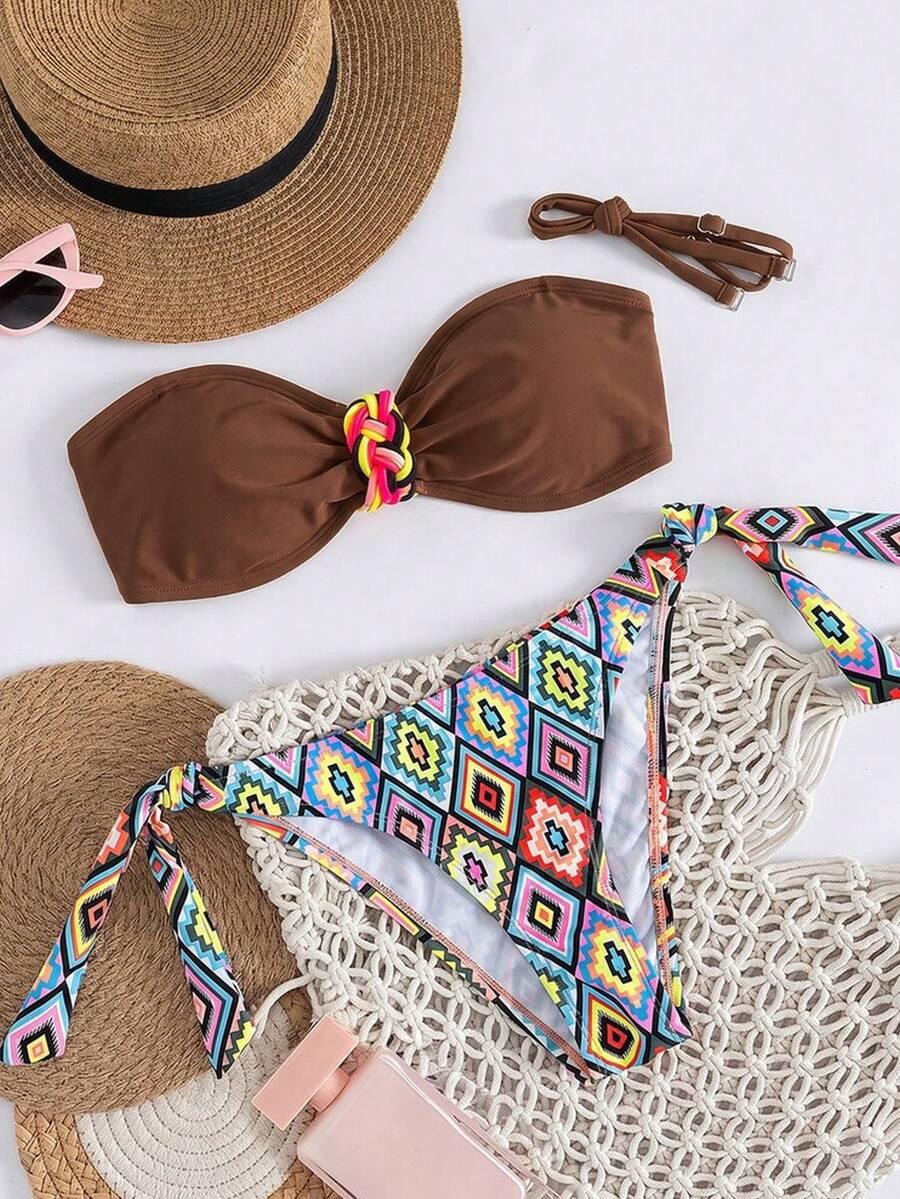 SWIM LUSHOIRE DWUCZĘŚCIOWY STRÓJ KĄPIELOWY PRINT S09__S