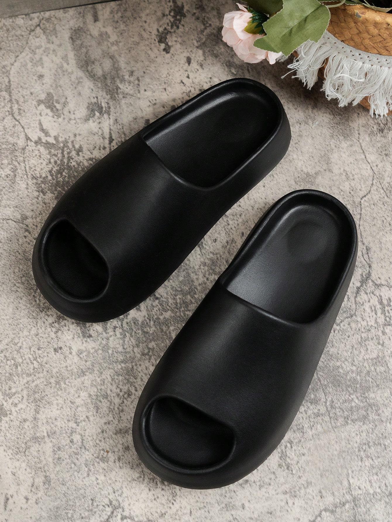 SHEIN CZARNE WSUWANE KLAPKI S06__37,5-38