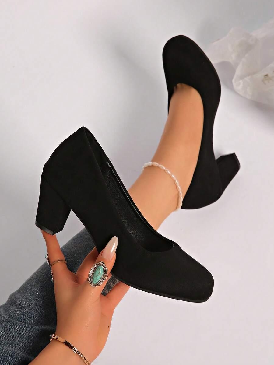SHEIN CZARNE CZÓŁENKA OBCAS S06__38