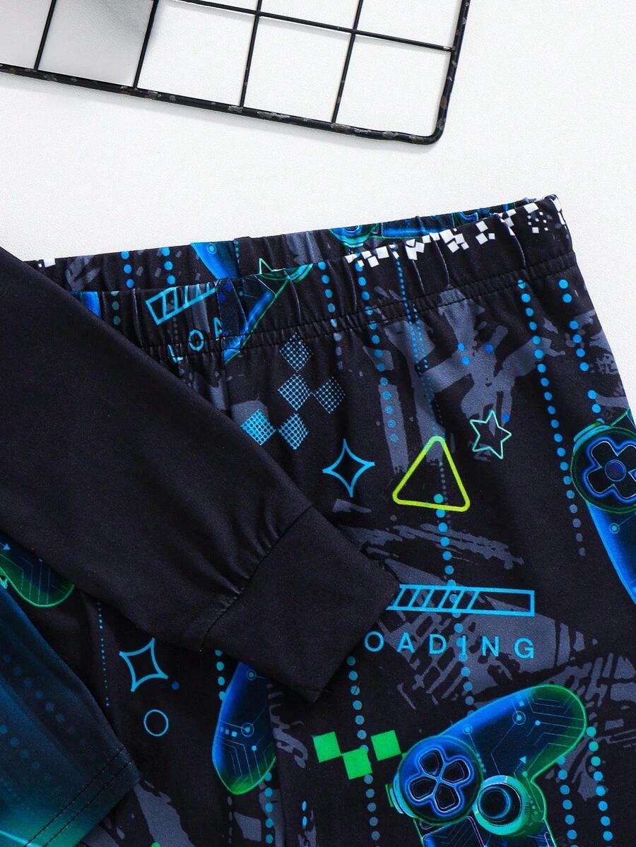 SHEIN BLUZKA SPODNIE KOMPLET PIŻAMY S06__146-152