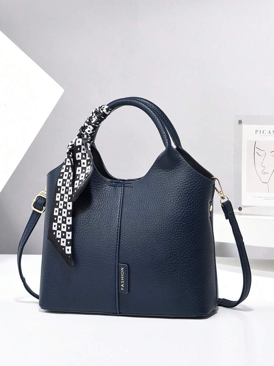 SHEIN NIEBIESKA TOREBKA PASEK S07__19X24CM