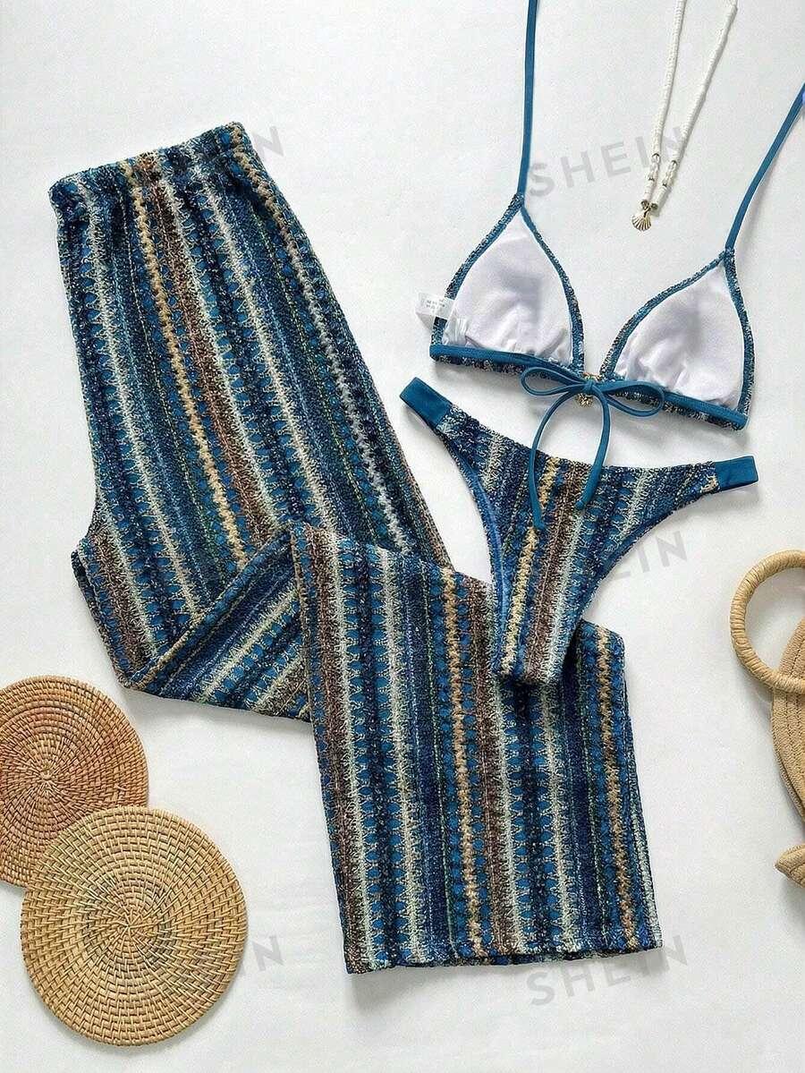 SWIM VCAY DWUCZĘŚCIOWY STRÓJ KĄPIELOWY SPODNIE S09__S