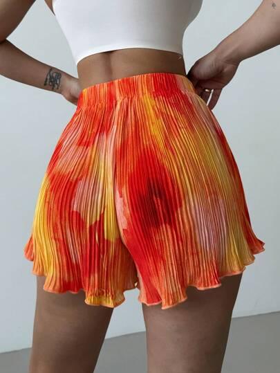 SHEIN PLISOWANE SPODENKI TIE DYE S06__XS