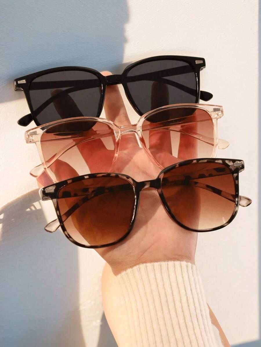 SHEIN OKULARY PRZECIWSŁONECZNE 3-PACK S07