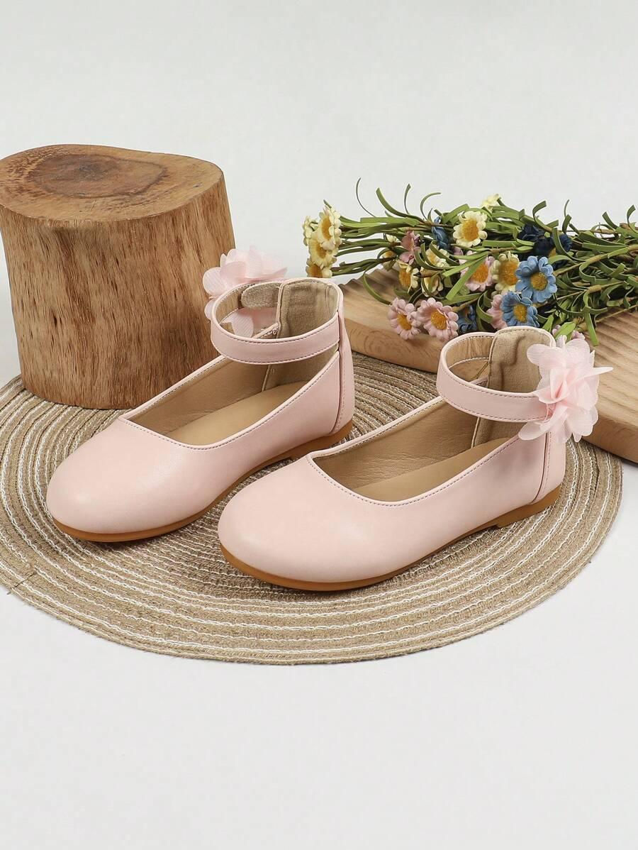 SHEIN RÓŻOWE BALERINY ZDOBIENIA S06__32