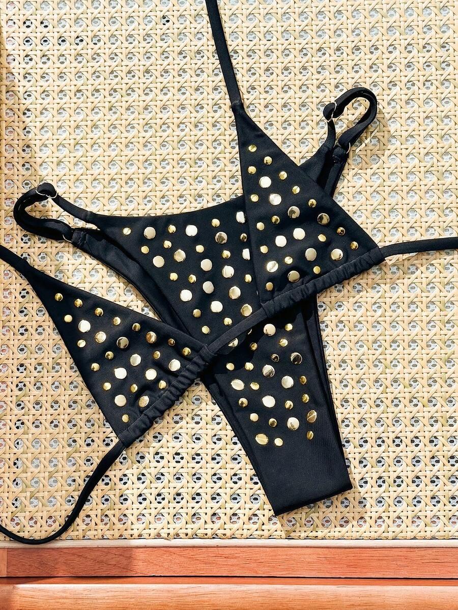SHEIN DWUCZĘŚCIOWY STRÓJ KĄPIELOWY S09__M