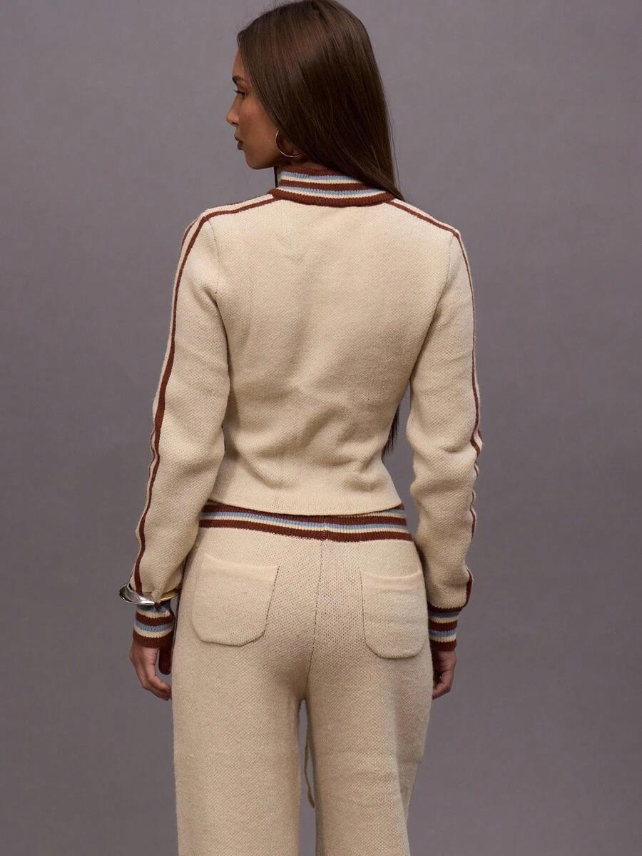 MUSERA SWETER Z DŁUGIM RĘKAWEM ZAMEK S06__XL