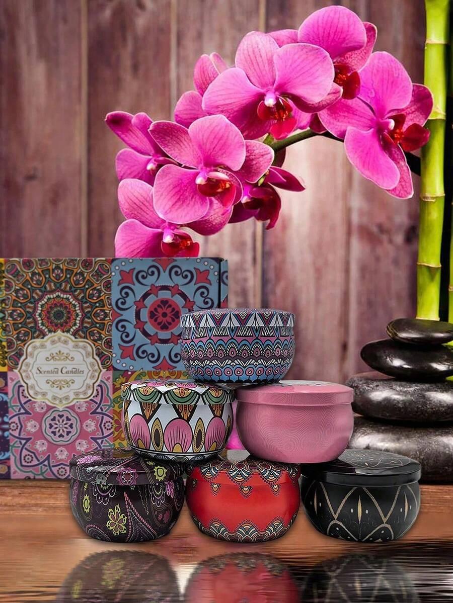 SHEIN ŚWIECA ZAPACHOWA 4-PACK S07__