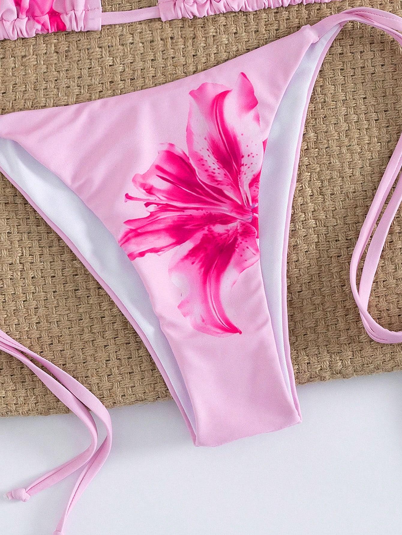 SHEIN DWUCZĘŚCIOWY STRÓJ KĄPIELOWY S09__XS