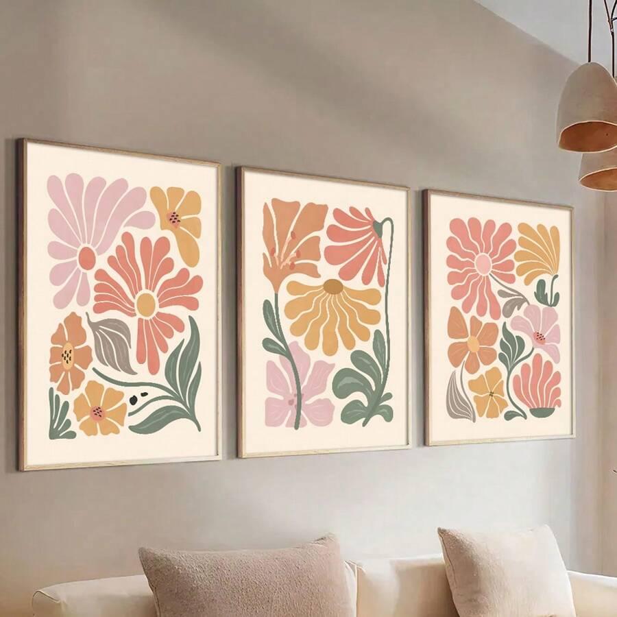 SHEIN PLAKAT BEZ RAMY 3-PACK S07__50X70CM