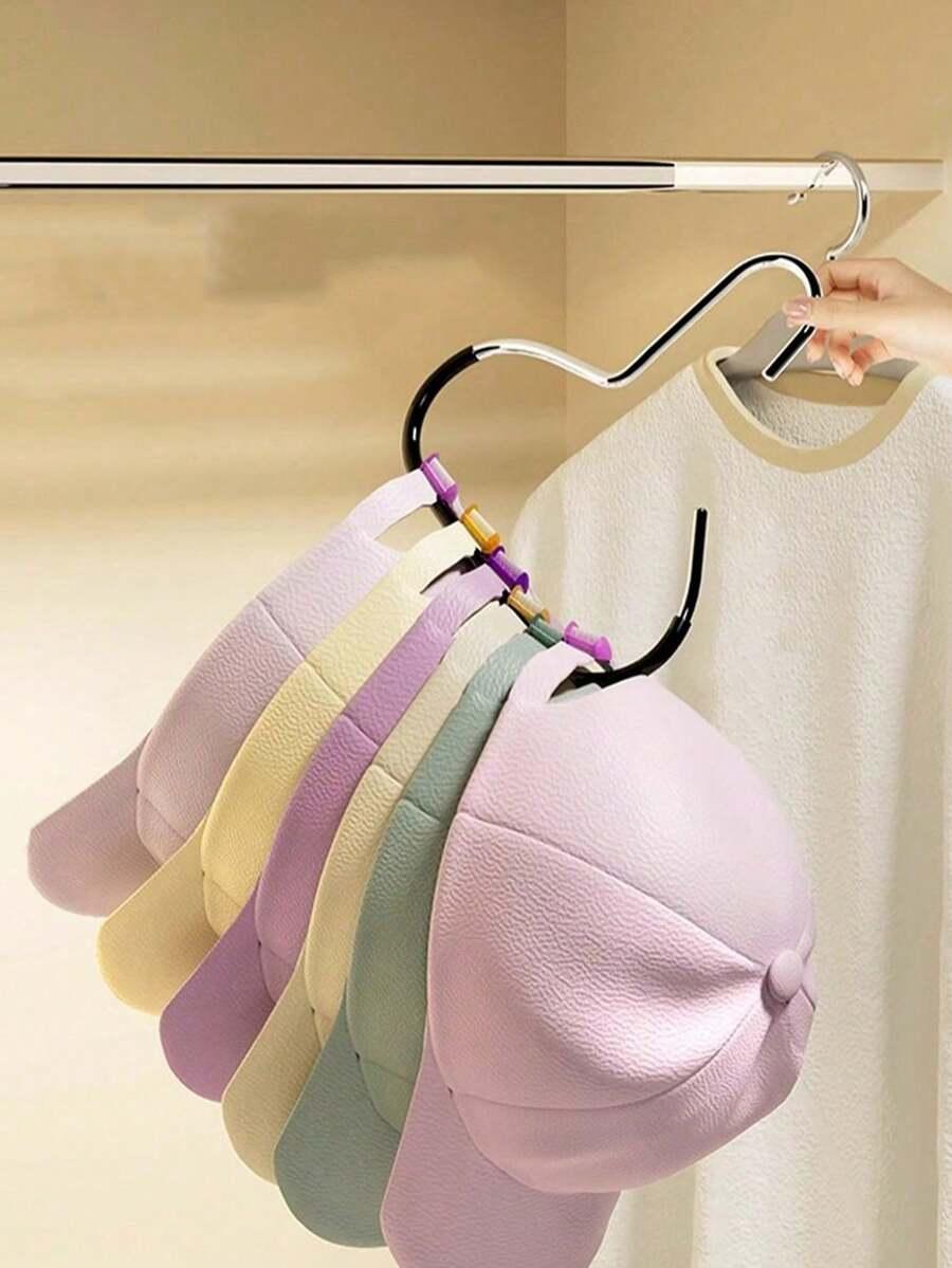 SHEIN SREBRNE MAŁE WIESZAKI 6-PACK S07