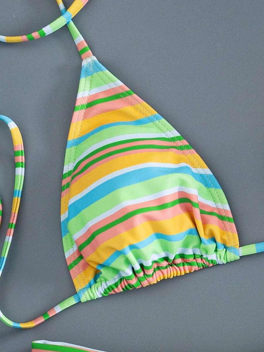 SHEIN DWUCZĘŚCIOWY STRÓJ KĄPIELOWY S09__M