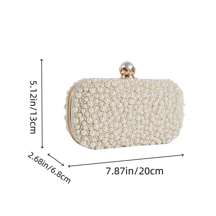 SHEIN ZŁOTA TOREBKA ZDOBIENIE S07__20X13CM