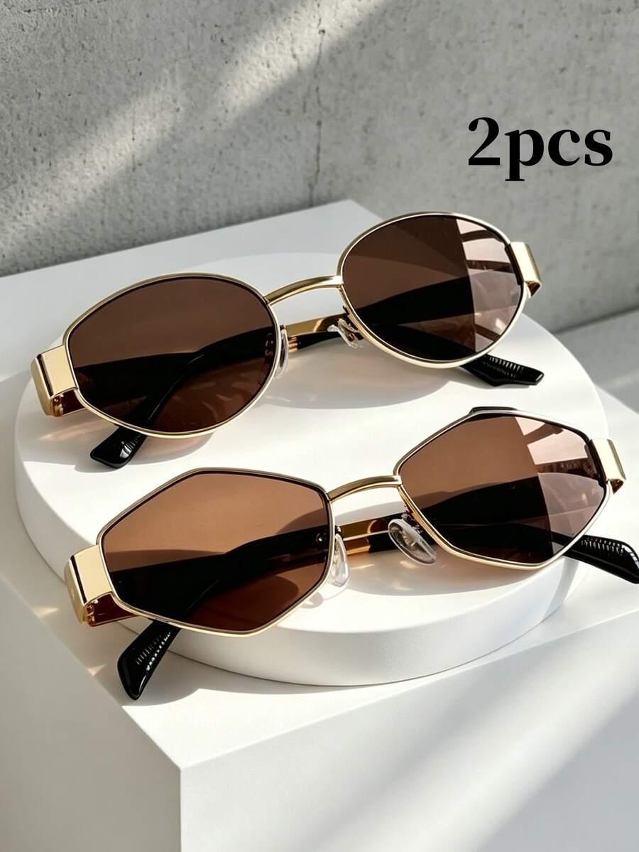 SHEIN OKULARY PRZECIWSŁONECZNE 2-PACK S07
