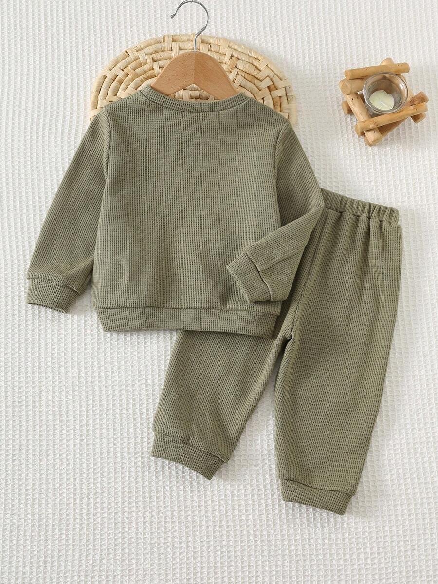 COZY PIXIES ZIELONE SPODNIE DRESOWE S06__92/98