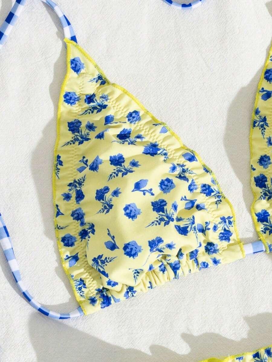 SWIM MOD DWUCZĘŚCIOWY STRÓJ KĄPIELOWY PRINT S09__XL