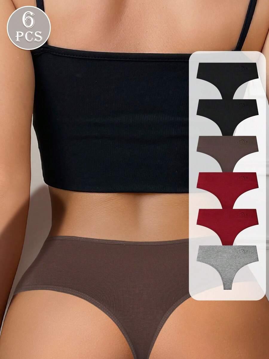 SHEIN MAJTKI STRINGI 6-PACK S06__S