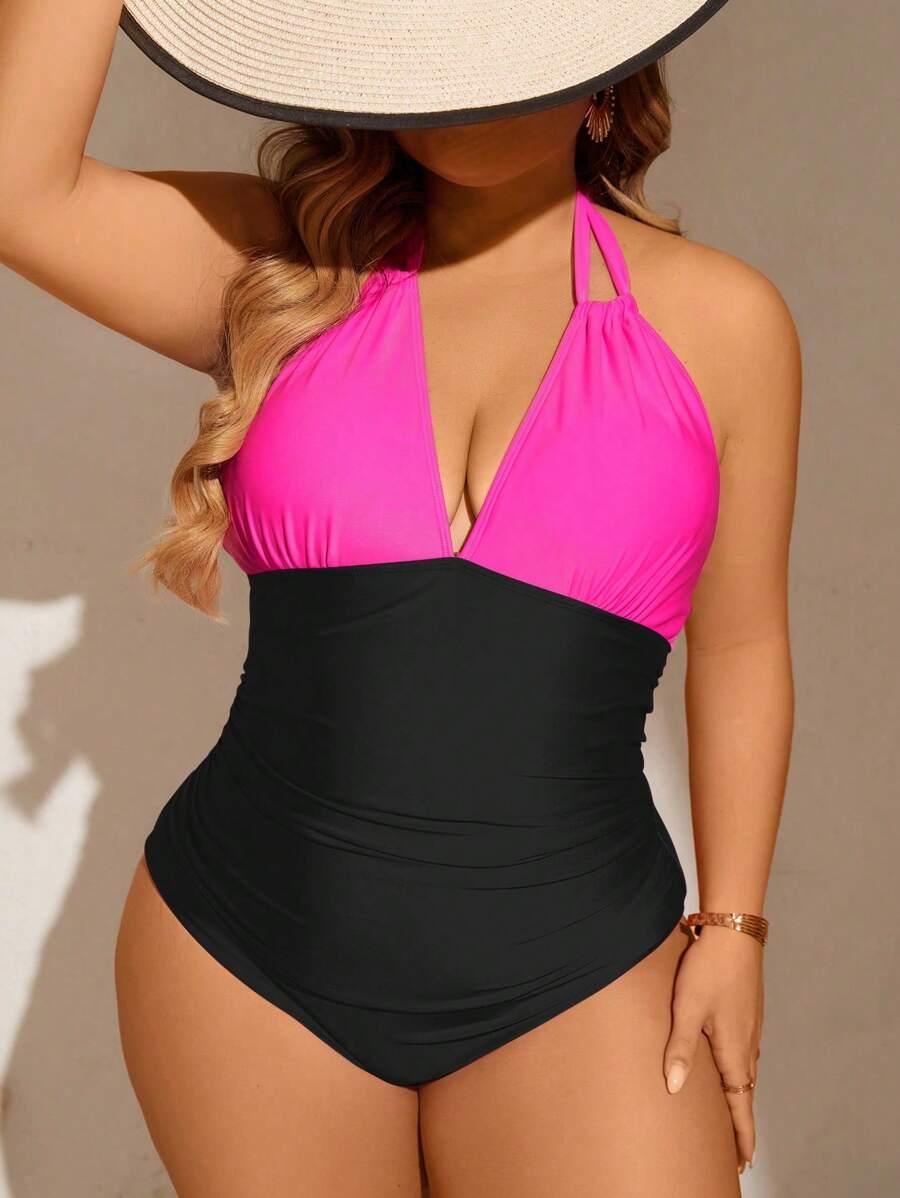 SHEIN JEDNOCZĘŚCIOWY STRÓJ KĄPIELOWY S09__48