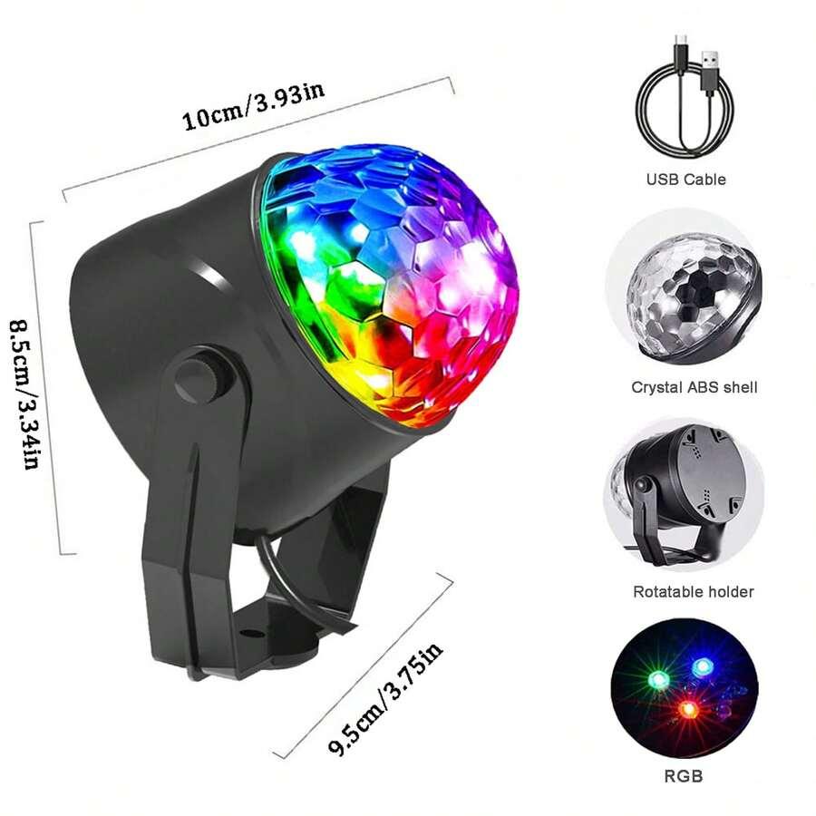 SHEIN PROJEKTOR LED OŚWIETLENIE NA IMPREZĘ 2-PACK S07
