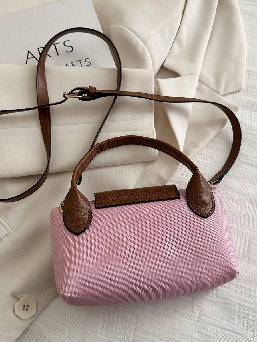 SHEIN RÓŻOWA TOREBKA ZAMEK S07__18,5X10