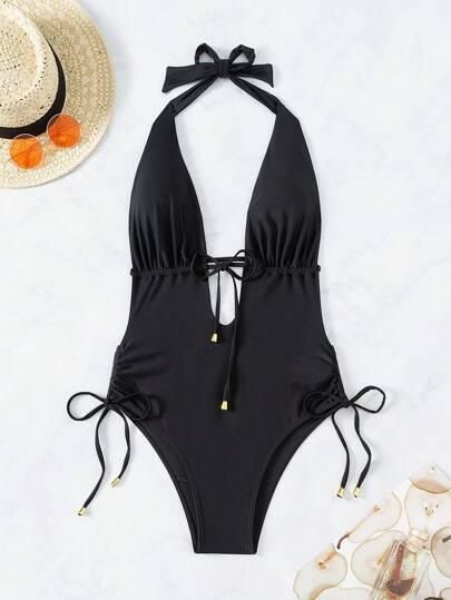SWIM SXY CZARNY JEDNOCZĘŚCIOWY STRÓJ KĄPIELOWY