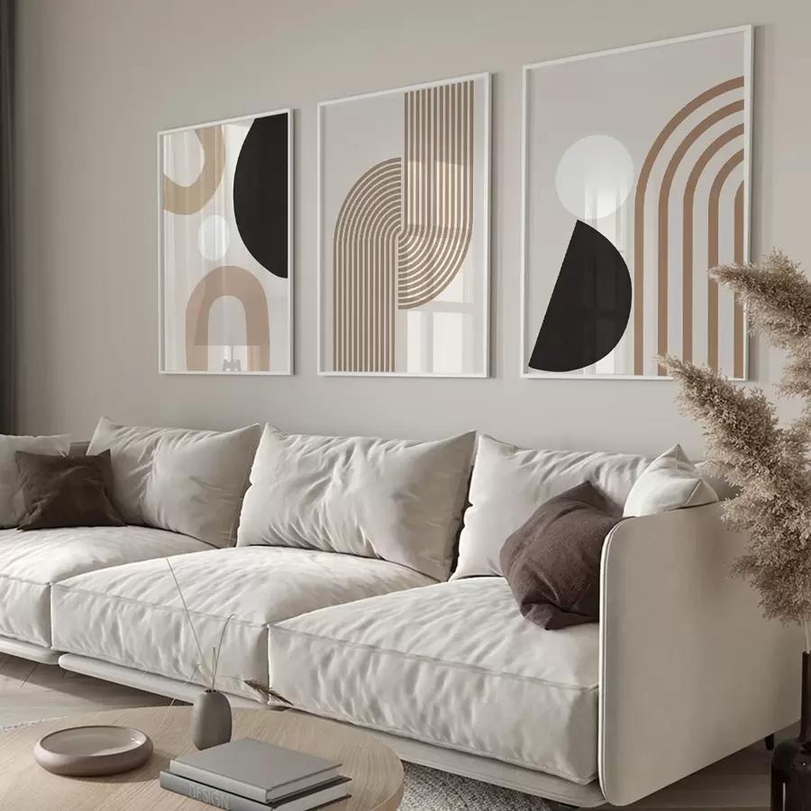 SHEIN PLAKAT DEKORACJA 3-PACK S07__50X70CM