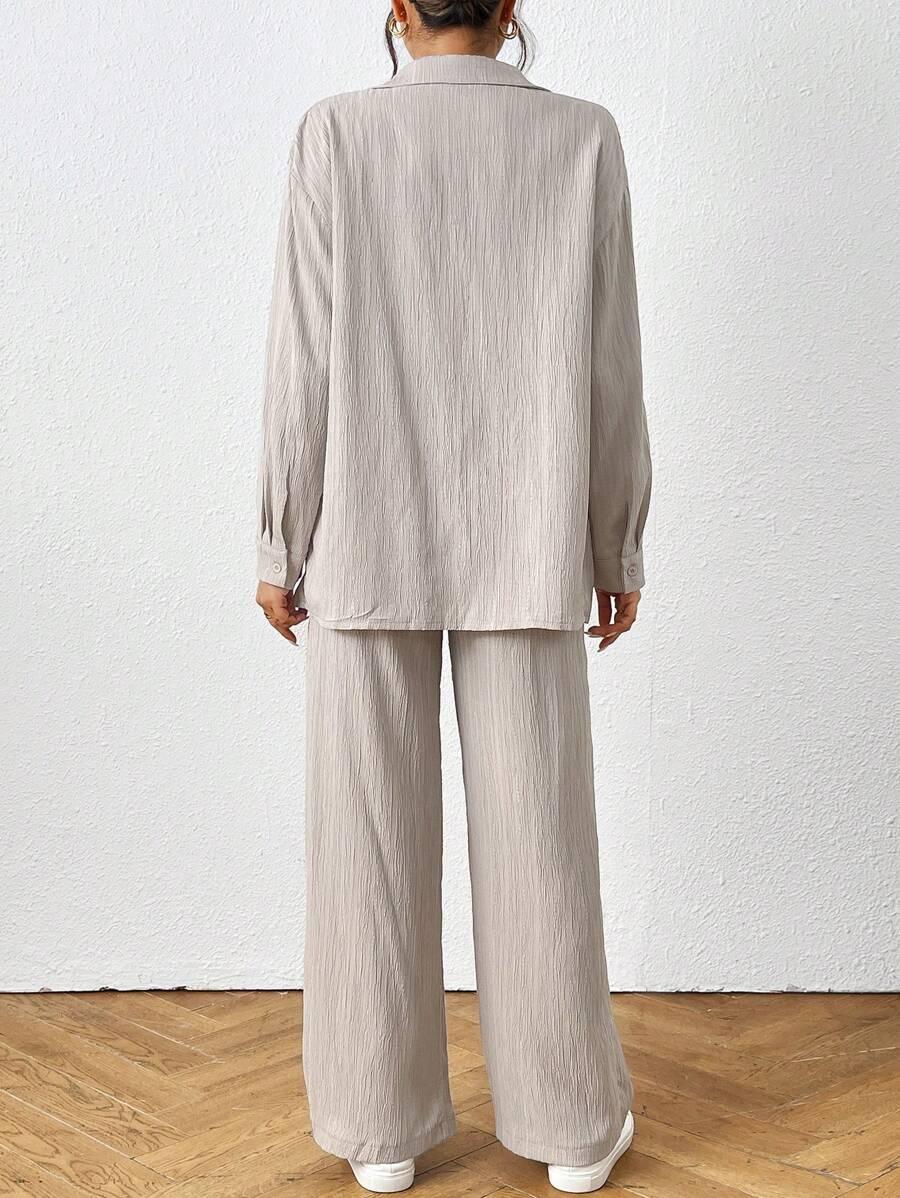 SHEIN SZARE SPODNIE CASUAL S06__L