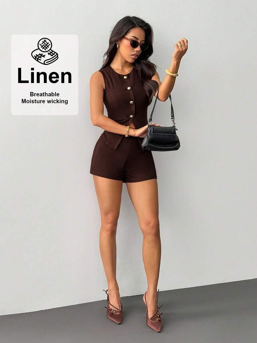 SHEIN BLUZKA SPODENKI KOMPLET S06__XXS