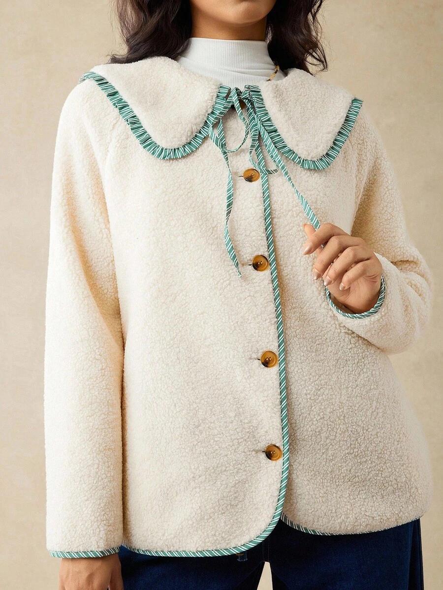 BOHO MAMA CIĄŻOWA KURTKA MIŚ W01__S
