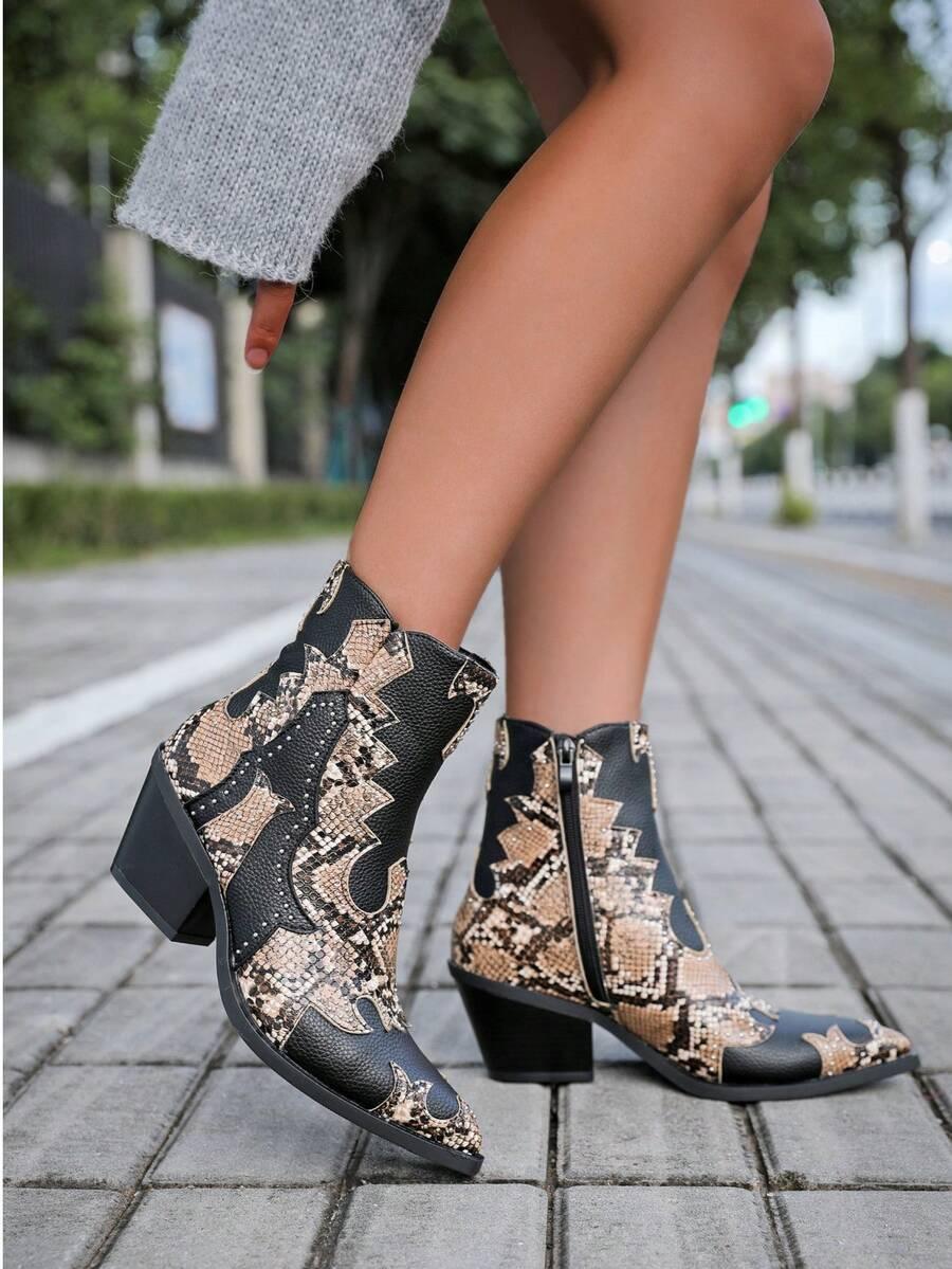 SHEIN BOTKI WZÓR ZDOBIENIE W01__39