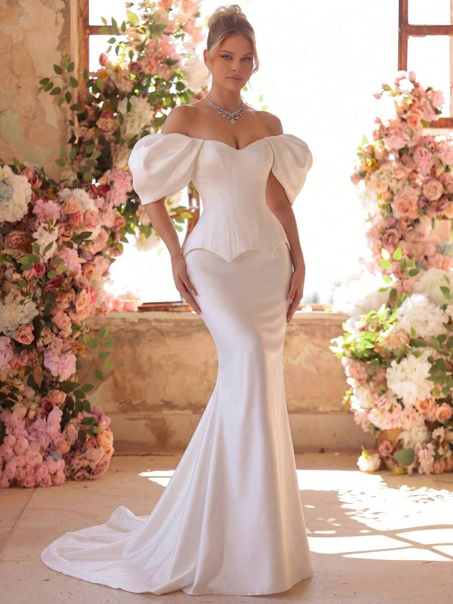 GLAMRAE BIAŁA SUKIENKA ŚLUBNA S06__34