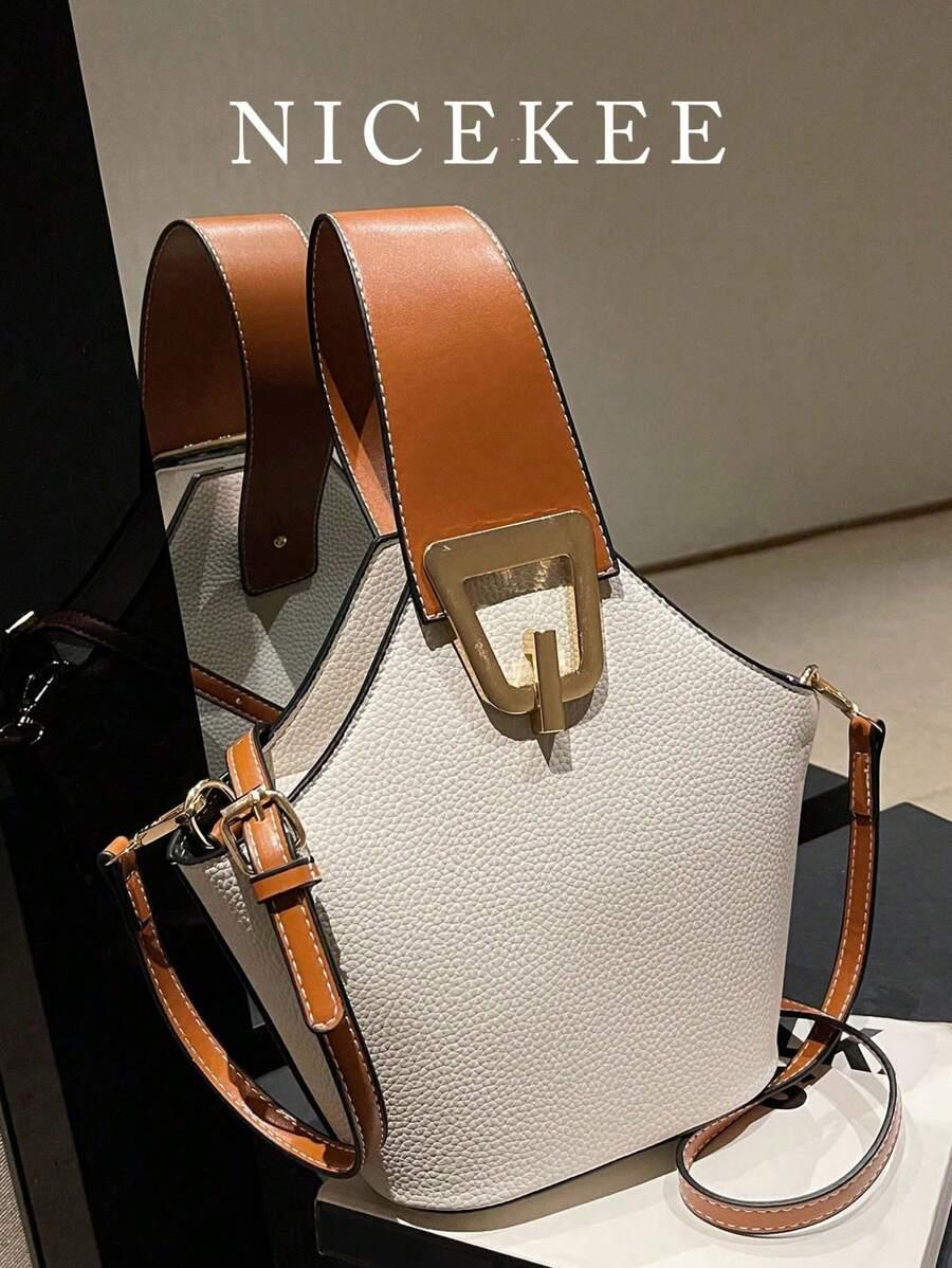 SHEIN BIAŁA TOREBKA ZDOBIENIE S07__26X11X20