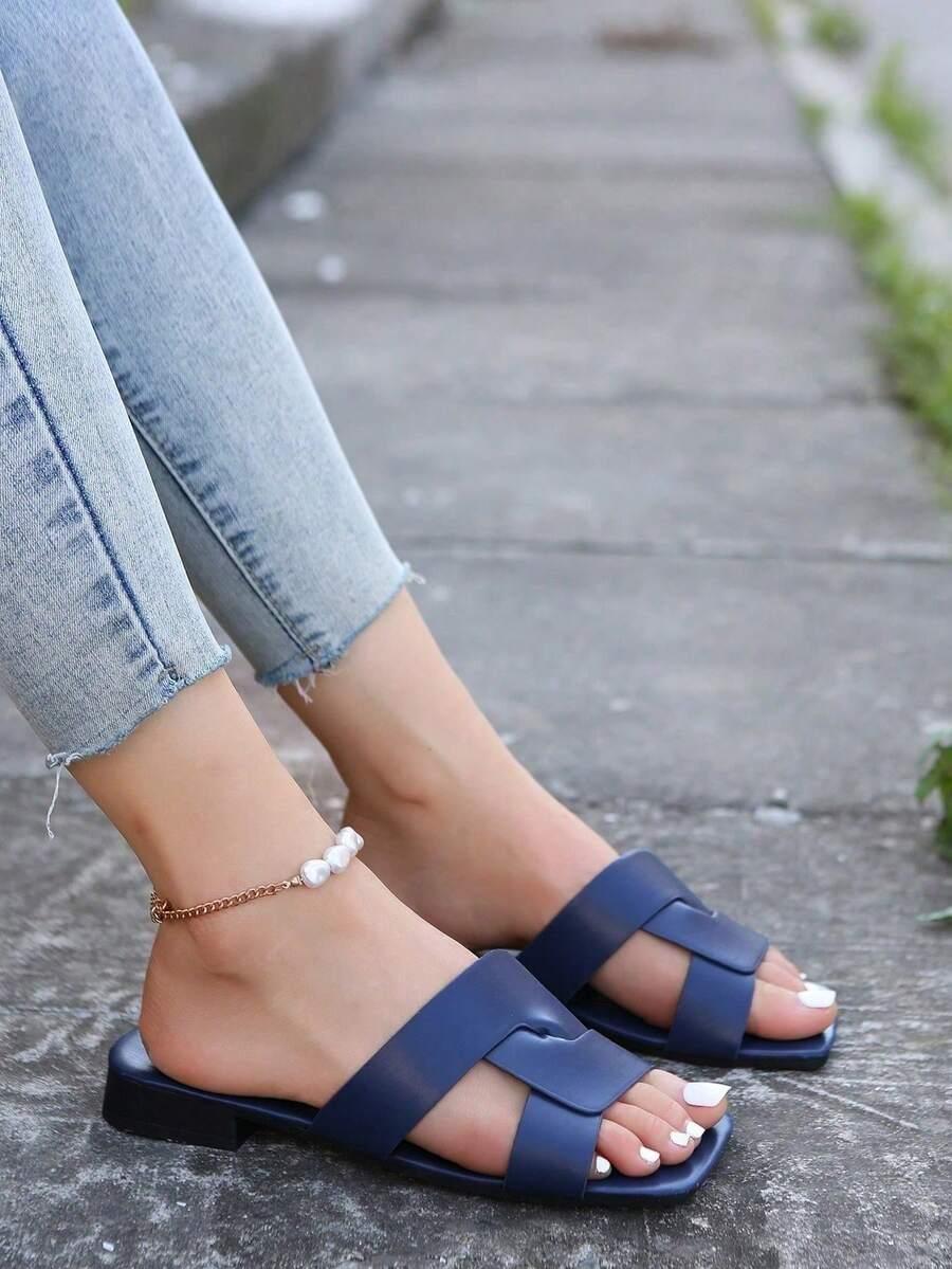 SHEIN NIEBIESKIE KLAPKI CASUAL S06__39